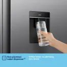 FRIDGEMASTER MS91558DES 91.1cm American Fridge Freezer Silver additional 8