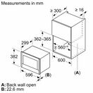 NEFF NL9WR21Y1B N70 Built-In 60cm Microwave - Flex Design additional 6