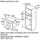 NEFF CL9TX11X0 N90 Built-In Fully Automatic Coffee Machine - Flex Design additional 10
