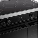 BELLING 444412045 Vision 90cm Twin Cavity Electric Induction Range Cooker Black additional 4