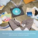 SONY PSLX3BT.CEK Wireless Bluetooth Turntable + Auto Playback Dark Grey additional 7