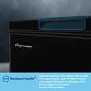 FRIDGEMASTER MCF96EB 95L 54cm Chest Freezer Black E Rated additional 9