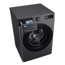 LG F4Y510GBLN1 10kg 1400 Spin Washing Machine - Grey additional 14