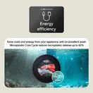 LG F4X7009TBB 9KG 1400 Spin Washing Machine Black additional 10