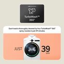 LG F4X7009TWB 9KG 1400 Spin Washing Machine White additional 9