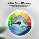 HISENSE WF3S1043BW3 10.5kg 1400 Spin Washing Machine - White additional 3