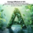 HISENSE WF5I9043BWFS 9KG 1400 Spin Washing Machine - White additional 18