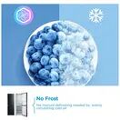 Midea MDRB379FGD30 54.7cm 60/40 No Frost Fridge Freezer Black additional 11