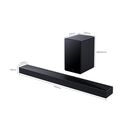 TCL Q65H 5.1ch Dolby Atmos/DTS:X Soundbar Black additional 1
