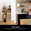 SHARK TF200SUK TurboBlade Multi-Directional Cooling Fan - Charcoal Beat Brass additional 6