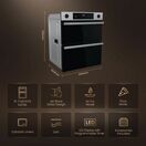 HISENSE BUD714221CX 59.4cm Built-Under Electric Double Oven additional 2