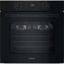 HOTPOINT HO455HZBUK Class 2 Built-In Single Fan Oven - Black additional 1