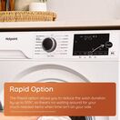 HOTPOINT HBD8680ANTISTAINUK Freestanding 8kg+6kg Washer Dryer - White additional 15