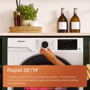 HOTPOINT HBD8680ANTISTAINUK Freestanding 8kg+6kg Washer Dryer - White additional 12