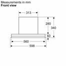 NEFF D68XET2S0B N90 60cm Integrated Design Cooker Hood Matte Black additional 10