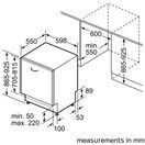 NEFF S295HCX17G N50 Fully-Integrated 60cm Dishwasher Variable Hinge additional 11
