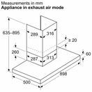 NEFF D97BDN2S0B N70 90cm Wall-Mounted Cooker Hood - Matte Black additional 23