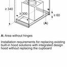 NEFF D98XET2S0B N90 90cm Integrated Design Cooker Hood Matte Black additional 19