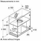 NEFF D98XET2S0B N90 90cm Integrated Design Cooker Hood Matte Black additional 25