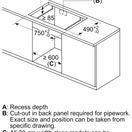 NEFF V68FUX4L0 N90 80cm Flex Induction Venting Hob - Black additional 8