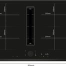 NEFF V68FUX4L0 N90 80cm Flex Induction Venting Hob - Black additional 2