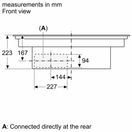 NEFF V68FUX4L0 N90 80cm Flex Induction Venting Hob - Black additional 19