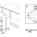 NEFF V8340X0GB Integrated 8kg+5kg Washer Dryer - White additional 7