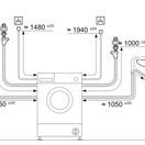 NEFF V8540X0GB Integrated 8kg+5kg Washer Dryer - White additional 9