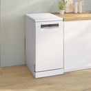 BOSCH SPS4HMW14G Series 4 Freestanding Slimline 45cm Dishwasher White additional 2