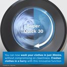 BOSCH WGB264A1GB Series 8 11kg 1400 Washing Machine - White additional 26