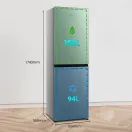 FRIDGEMASTER MC55240ES 50/50 Static Fridge Freezer - Silver additional 5