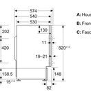 BOSCH WKD28490GB Series 6 Integrated 8kg+5kg Washer Dryer - White additional 9