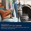 VAX CDUP-LOXR LiftOut Reach Pet Upright Vacuum Cleaner Graphite Blue additional 4