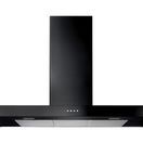 RANGEMASTER UHDF110BL/ 110cm Flat Hood Black/Chrome additional 1