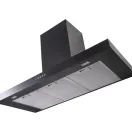 RANGEMASTER UHDF110BL/ 110cm Flat Hood Black/Chrome additional 4