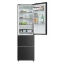 HAIER HTR3518ENMTK 60/40 Fridge Freezer - Black additional 2