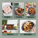 NINJA AS090UKGN CRISPi PRO 5-in-1 Glass Air Fryer - Green additional 7