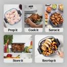 Ninja AS090UKWH CRISPi PRO 5-in-1 Glass Air Fryer - White additional 16
