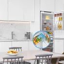 MIDEA MDRB379FGD01 54.7cm 60/40 Total No Frost Fridge Freezer - White additional 11