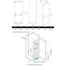 MIDEA MDRE379FGE01D 54cm 70/30 Built In Fridge Freezer - White additional 11