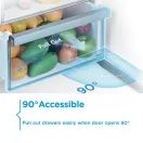 MIDEA MDRE379FGE01D 54cm 70/30 Built In Fridge Freezer - White additional 3