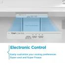 MIDEA MDRE379FGE01D 54cm 70/30 Built In Fridge Freezer - White additional 6