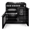 RANGEMASTER NEX90DFPGBL/CM1 New Nexus 90 Gloss Black Dual Fuel additional 2