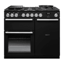 RANGEMASTER NEX100DFPGBL/CM1 New Nexus 100 Gloss Black Dual Fuel additional 1