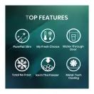 HISENSE RQ5P470SYFD Total No Frost American Fridge Freezer - Black additional 2