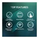 Hisense RF815N4SESE Total No Frost Plumbed American Fridge Freezer - Silver additional 2