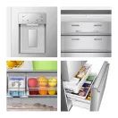 Hisense RF815N4SESE Total No Frost Plumbed American Fridge Freezer - Silver additional 11