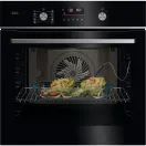 AEG GA5CB50FAB 59.5cm Built In Electric Single Oven - Gloss Black with Steel Trim additional 1