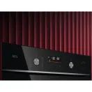 AEG GR6PB52FSB 59.6cm Built In Electric Single Oven - Gloss Black with Steel Trim additional 3