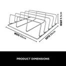 NINJA XSKOGXLRBRKEU Woodfire XL Electric BBQ Rib Rack - Silver additional 3